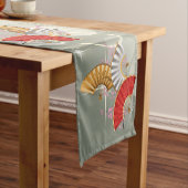 Drei Federlüfter Kurzer Tischläufer (Beispiel)