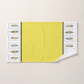 Drei Federn Badehandtuch Set (Handtuch)