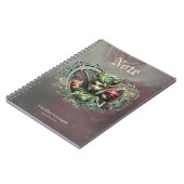 Drei Feen die Begleiter des magischen Herzens Notizblock (Linke Seite)