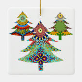 DREI FERIENBÄUME KERAMIKORNAMENT (Rückseite)