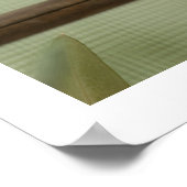 Drei Finish auf einer Twig Poster (Ecke)