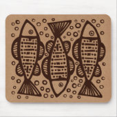 Drei Fische - Faltschachtel Tex Mousepad (Vorne)