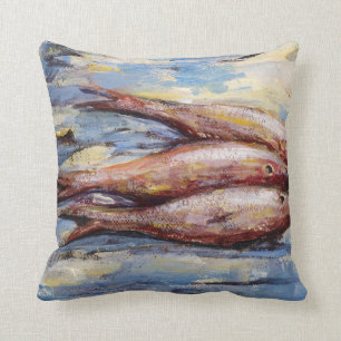 Drei Fische Kissen