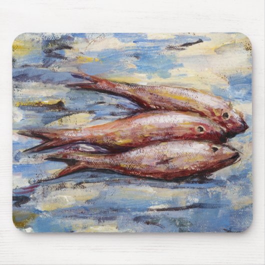 Drei Fische Mousepad (Vorne)