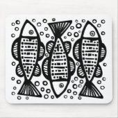 Drei Fische Mousepad (Vorne)