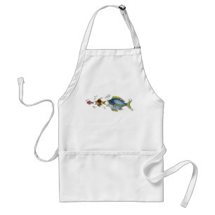 Drei Fische - Schürze