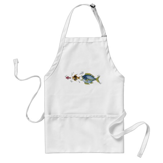 Drei Fische - Schürze (Vorne)