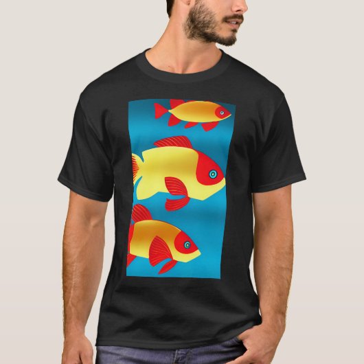 drei Fische T-Shirt (Vorderseite)