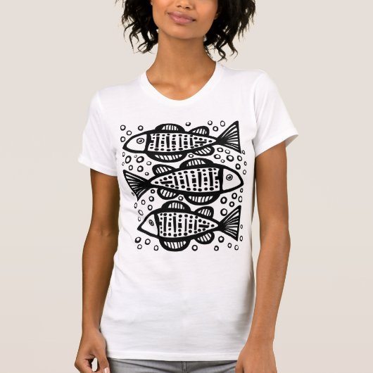 Drei Fische T-Shirt (Vorderseite)