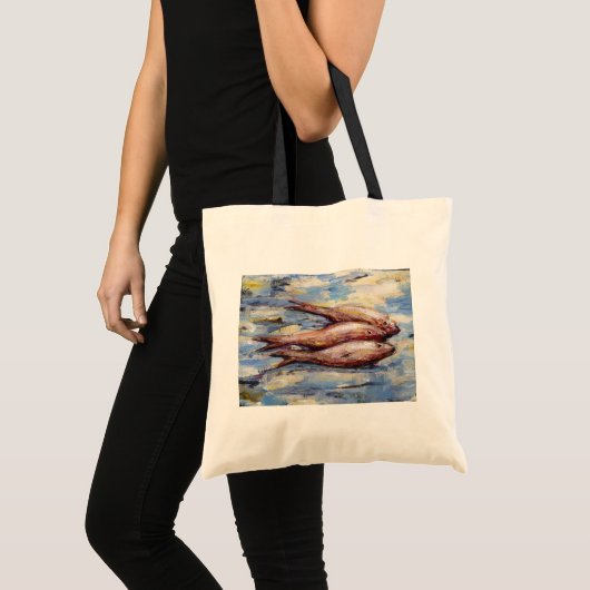 Drei Fische Tragetasche (Vorderseite (Produkt))