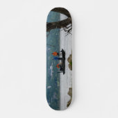 Drei Fischer am Tisch Skateboard (Vorne)