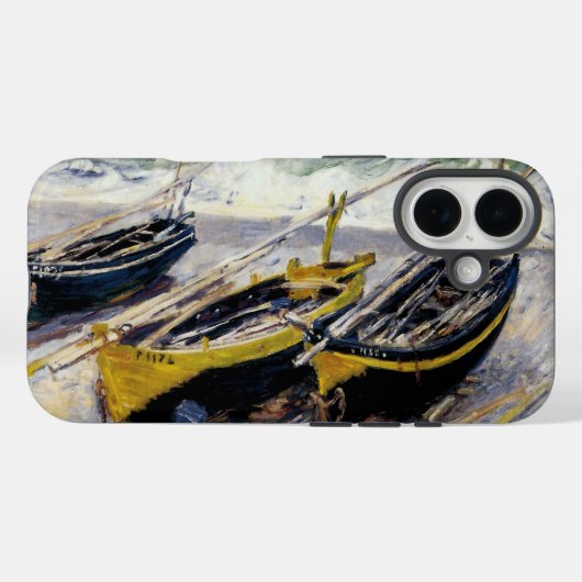 Drei Fischerboote Case-Mate iPhone Hülle (Rückseite (Horizontal))