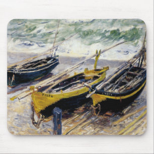 Drei Fischerboote Mousepad