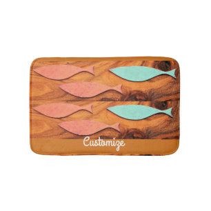 Drei Fischmuster Thunder_Cove Badematte