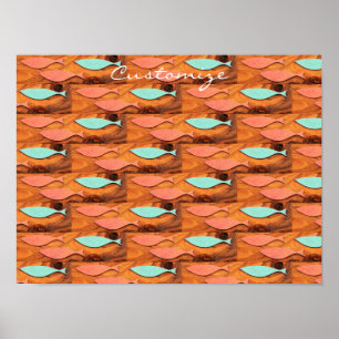 Drei Fischmuster Thunder_Cove Poster