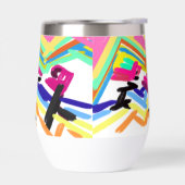 Drei Flamingo-Tätowierung (Links)