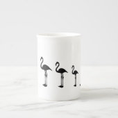 Drei Flamingo Vögel und Punkte Tasse / Tasse (Vorderseite)