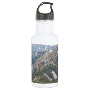 Drei Flatirons Boulder Colorado Trinkflasche