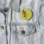 Drei Fleur De Lis Button (Beispiel)