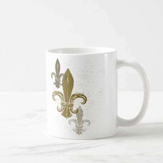 Drei Fleur De Lis Kaffeetasse (Rechts)