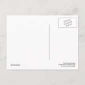 Drei fliegende Sauerker Postkarte (Rückseite)