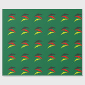 Drei fliegende Vögel Geschenkpapier (Flach)