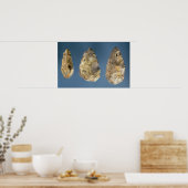 Drei Flintwerkzeuge Poster (Küche)