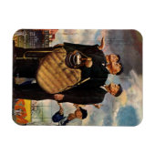 Drei Flügeldrachen Magnet (Horizontal)