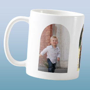 Drei-Foto-Bogen Kaffeetasse
