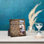 Drei-Foto-Gedenkstätte für die Holzfamilie Fotoplatte (InSitu)