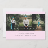 drei Foto minimalistisch Ankündigung (Vorderseite)