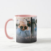 Drei Foto Rosa I Liebe Sie Mami Tasse (Links)