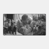 Drei Foto Schwarz/Weiß Schreibtischunterlage (Vorderseite)