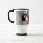 Drei Foto Vater Letter Cut Out Tasse (Links)