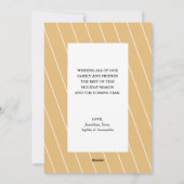 Drei Foto Wasserfarben-Kiefernzweige Weihnachten (Rückseite)