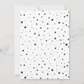 Drei Fotos | Einfache und moderne Einladung zur Ho (Rückseite)