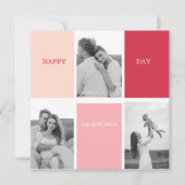 Drei Fotos | Happy Valentines Day (Vorderseite)