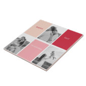 Drei Fotos | Happy Valentines Day Fliese (Seite)