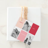 Drei Fotos | Happy Valentines Day Geschenkanhänger (Beispiel)