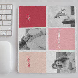 Drei Fotos | Happy Valentines Day Mousepad