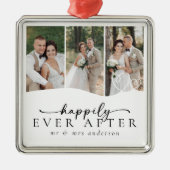 Drei Fotos Herzchen glücklich je nach Ornament Aus Metall (Vorne)