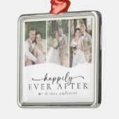 Drei Fotos Herzchen glücklich je nach Ornament Aus Metall (Links)