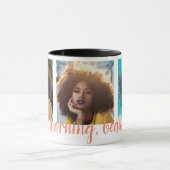 Drei Fotos und die Tasse für den Textkaffee (Zentrum)