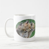 Drei Fox Kits Kaffeetasse (Links)