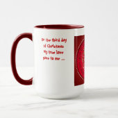 Drei französische Hennen Tasse (Links)