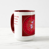 Drei französische Hennen Tasse (Vorderseite Links)