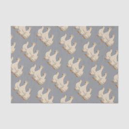 Drei französische Hühner-Ausschnitt-Stift 3 Seidenpapier