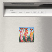 Drei Frauen 1993 Magnet (In Situ (Geschirrspüler))