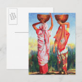 Drei Frauen 1993 Postkarte (Vorne/Hinten)