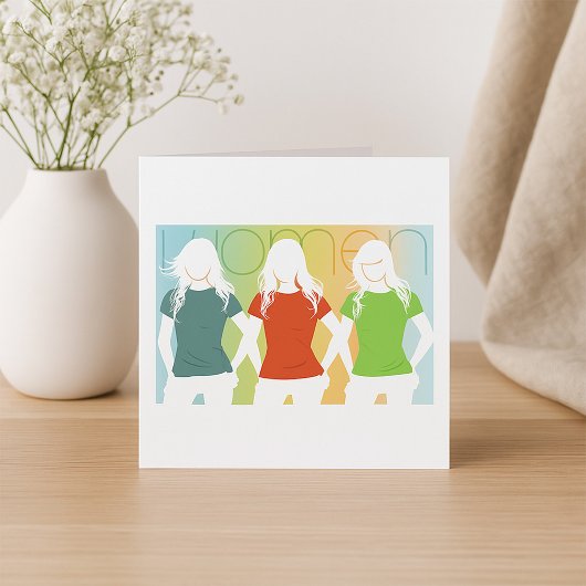 Drei Frauen Einladung